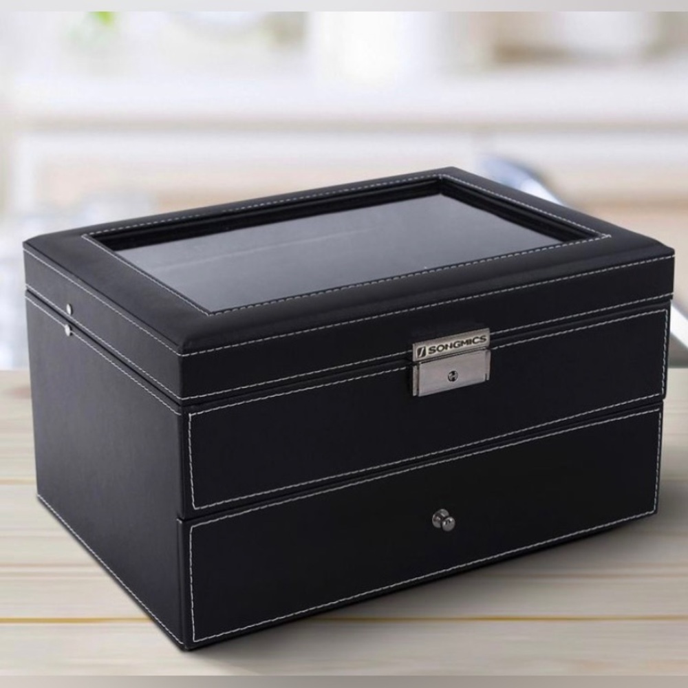 Songmics 20 Slot Watch Box